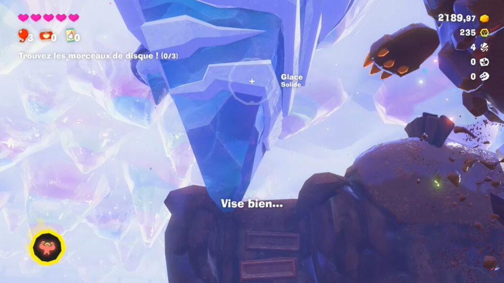 donkey kong bananza soluce guide fr nintendo switch 2 strate fourche glacier jonction