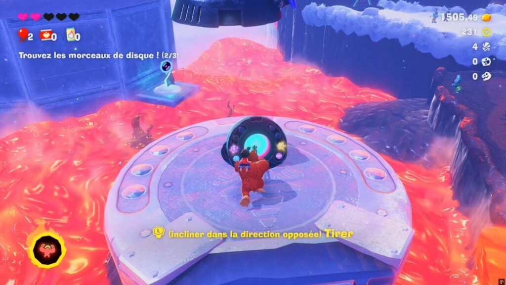donkey kong bananza soluce guide fr nintendo switch 2 strate fourche glacier jonction