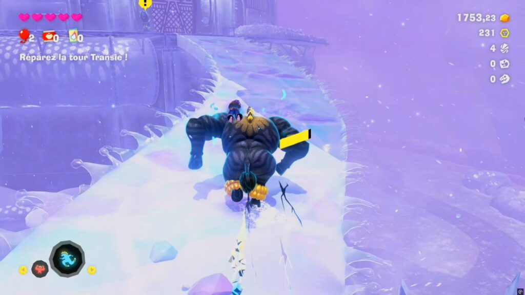 donkey kong bananza soluce guide fr nintendo switch 2 strate fourche glacier jonction