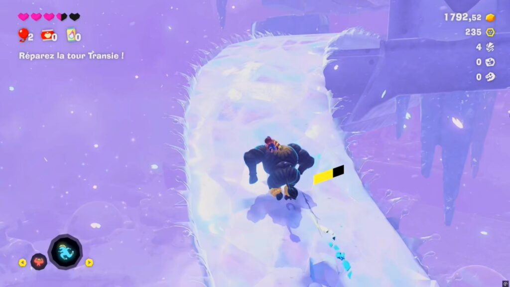 donkey kong bananza soluce guide fr nintendo switch 2 strate fourche glacier jonction