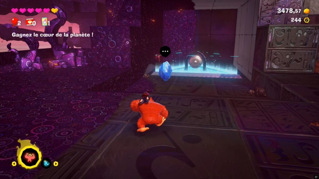 donkey kong bananza soluce guide fr nintendo switch 2 strate fourche glacier jonction