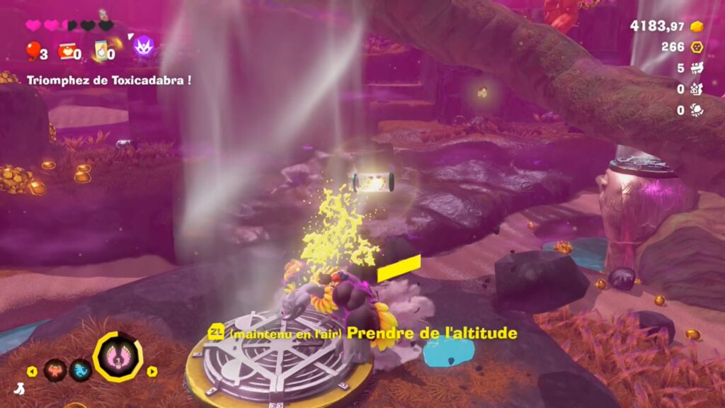 donkey kong bananza strate de la foret guide soluce fr jonction boss autruche nintendo switch 2