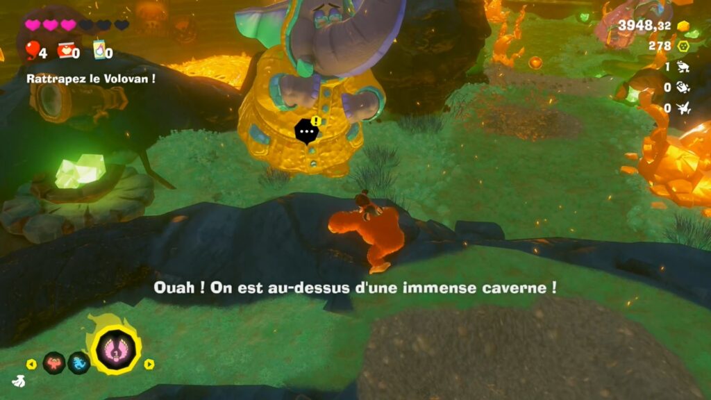 Donkey Kong Bananza soluce guide strate tempete fr elephant boss volovan jeu astuce nintendo switch 2