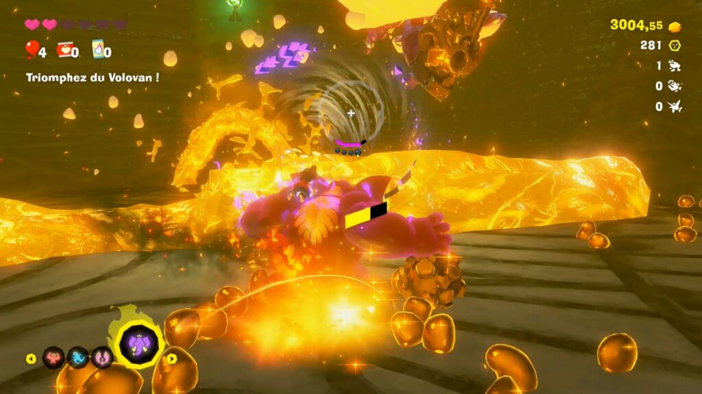 Donkey Kong Bananza soluce guide strate tempete fr elephant boss volovan jeu astuce nintendo switch 2
