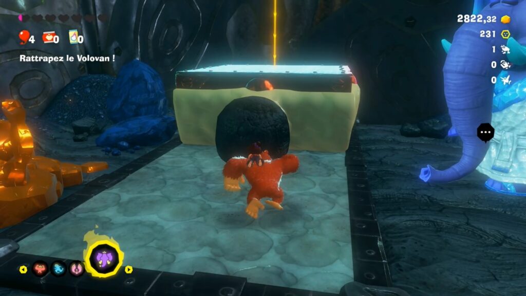 Donkey Kong Bananza soluce guide strate tempete fr elephant boss volovan jeu astuce nintendo switch 2