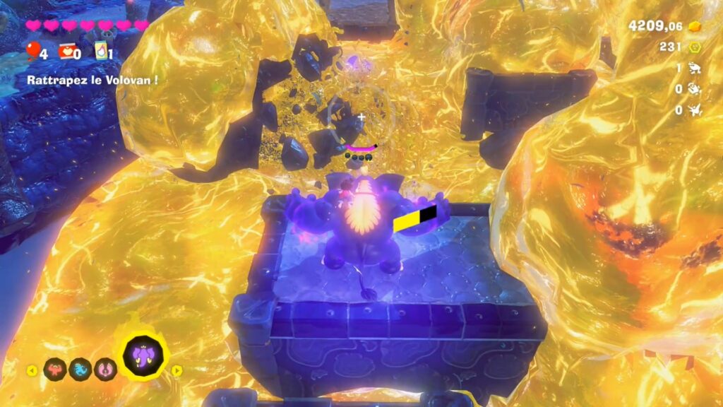 Donkey Kong Bananza soluce guide strate tempete fr elephant boss volovan jeu astuce nintendo switch 2
