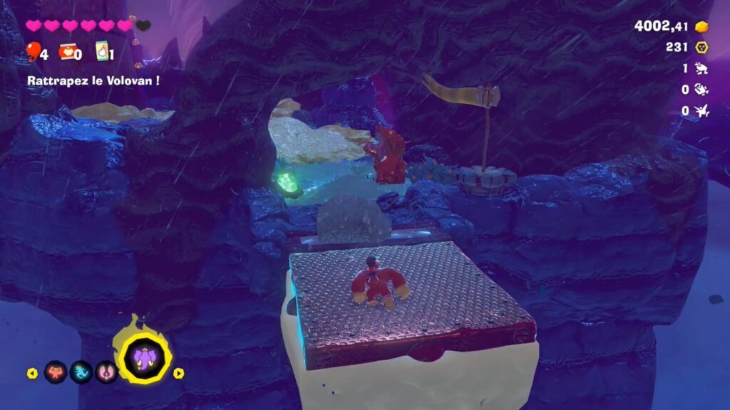 Donkey Kong Bananza soluce guide strate tempete fr elephant boss volovan jeu astuce nintendo switch 2
