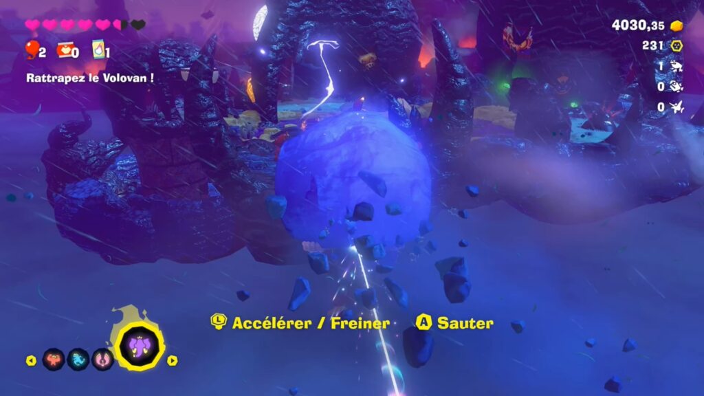 Donkey Kong Bananza soluce guide strate tempete fr elephant boss volovan jeu astuce nintendo switch 2