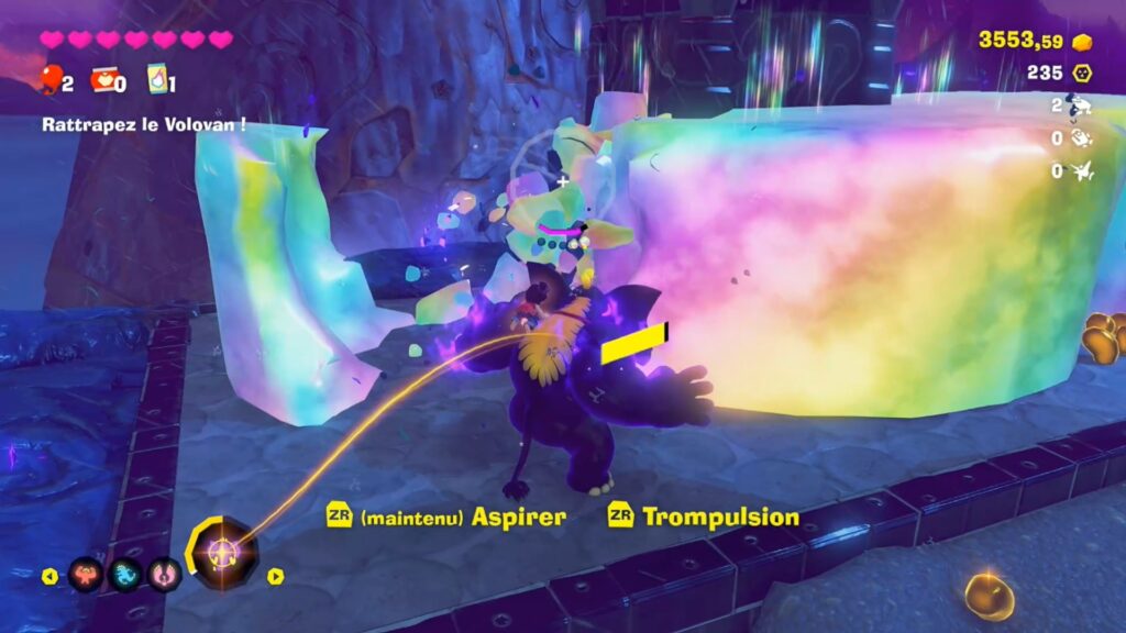 Donkey Kong Bananza soluce guide strate tempete fr elephant boss volovan jeu astuce nintendo switch 2