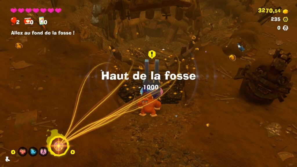 Donkey Kong Bananza Strate Décharge guide soluce fr nintendo switch 2 astuce jeu
