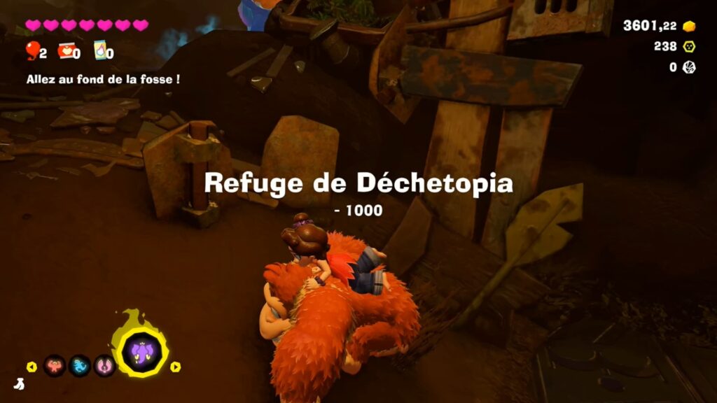 Donkey Kong Bananza Strate Décharge guide soluce fr nintendo switch 2 astuce jeu