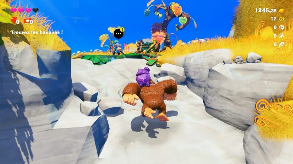donkey kong bananza soluce guide fr strate du lagon boulpif pillier bananium 