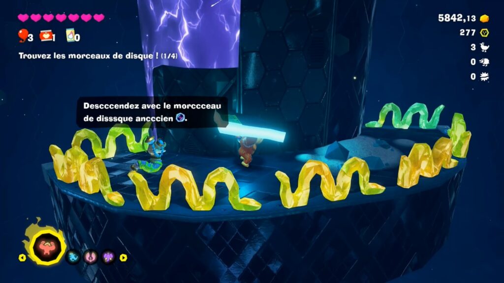 Donkey Kong Bananza Soluce guide fr nintendo switch 2 desert bananium boss piquet 