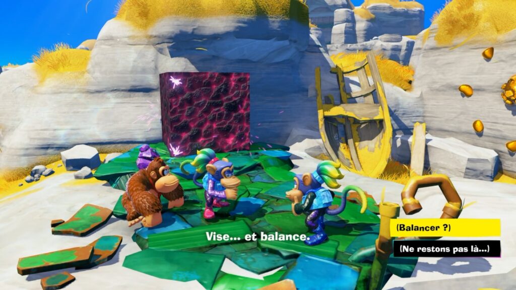 donkey kong bananza soluce guide fr strate du lagon boulpif pillier bananium 