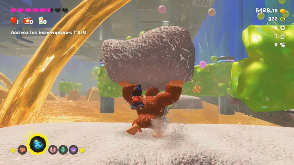 donkey kong strate festin interrupteur soluce astuce jeu nintendo switch 2 guide image 