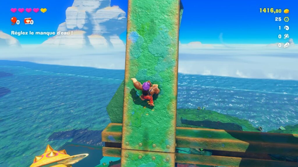 donkey kong bananza soluce guide fr strate du lagon boulpif pillier bananium 