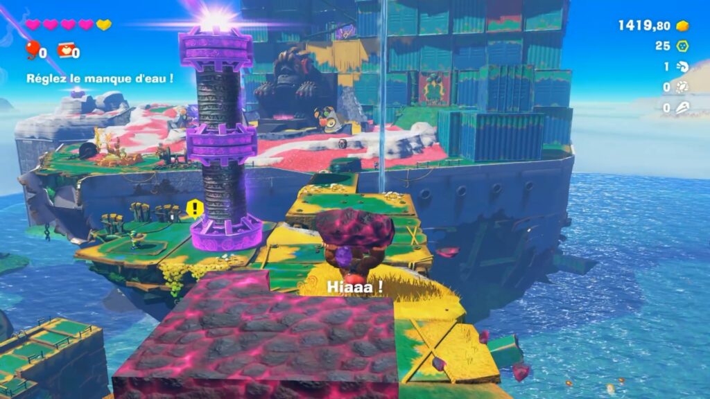 donkey kong bananza soluce guide fr strate du lagon boulpif pillier bananium 