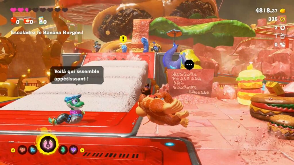 donkey kong strate festin interrupteur soluce astuce jeu nintendo switch 2 guide image 
