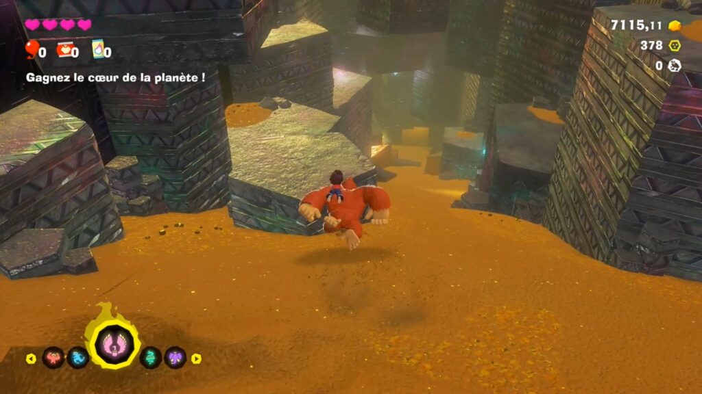 Donkey Kong Bananza switch 2 Strate Interdite void kong boss soluce guide astuce fr 