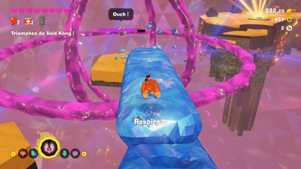 Donkey Kong Bananza switch 2 Strate Interdite void kong boss soluce guide astuce fr 