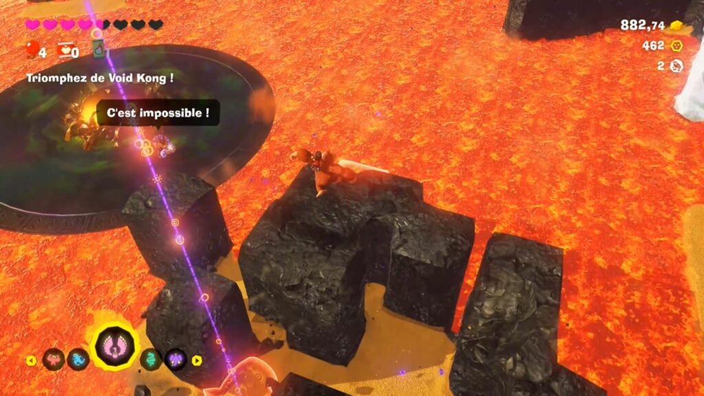 Donkey Kong Bananza switch 2 Strate Interdite void kong boss soluce guide astuce fr 