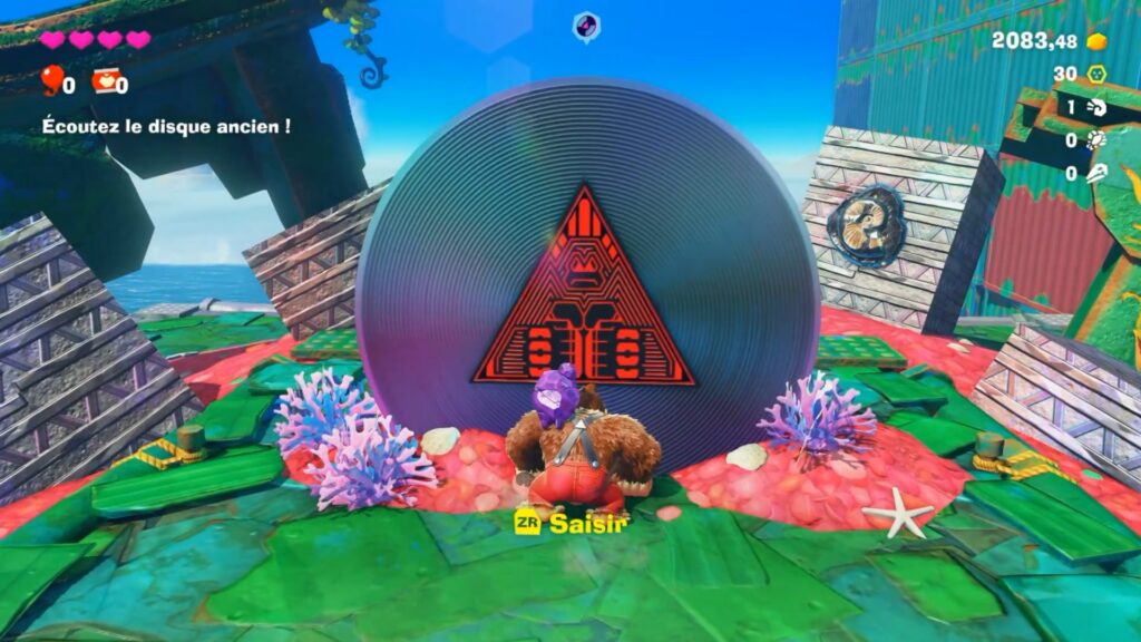 donkey kong bananza soluce guide fr strate du lagon boulpif pillier bananium 