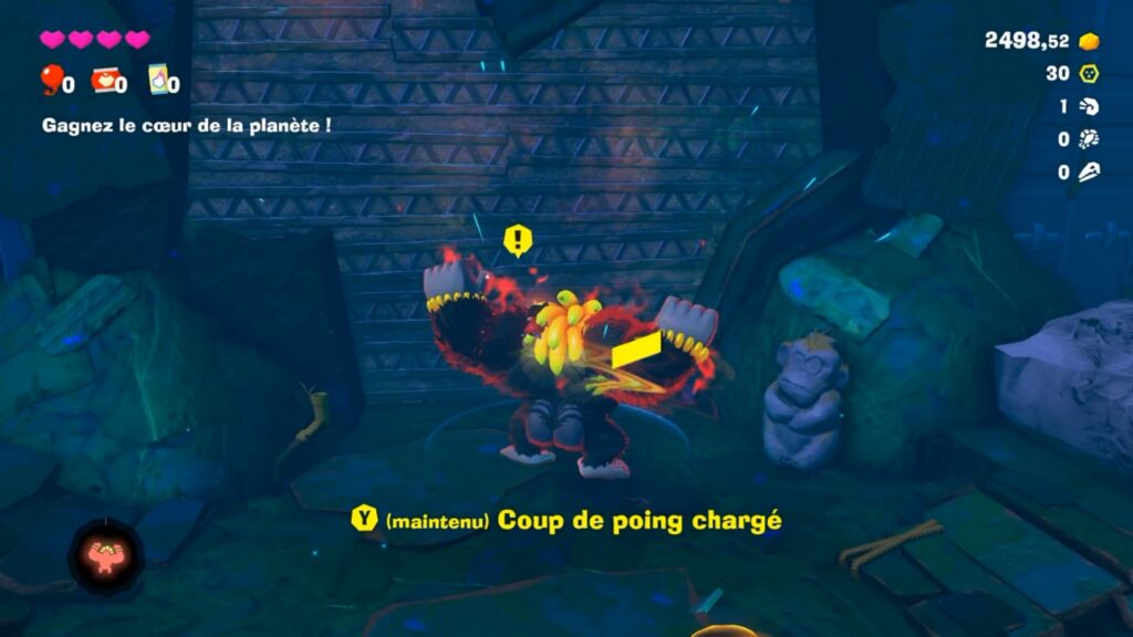 donkey kong bananza soluce guide fr strate du lagon boulpif pillier bananium 
