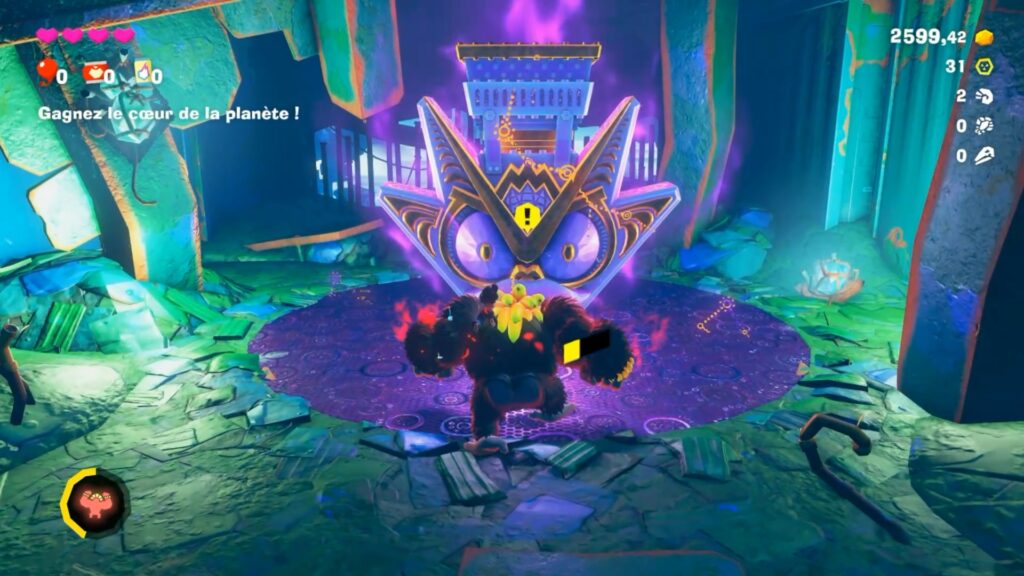 donkey kong bananza soluce guide fr strate du lagon boulpif pillier bananium 