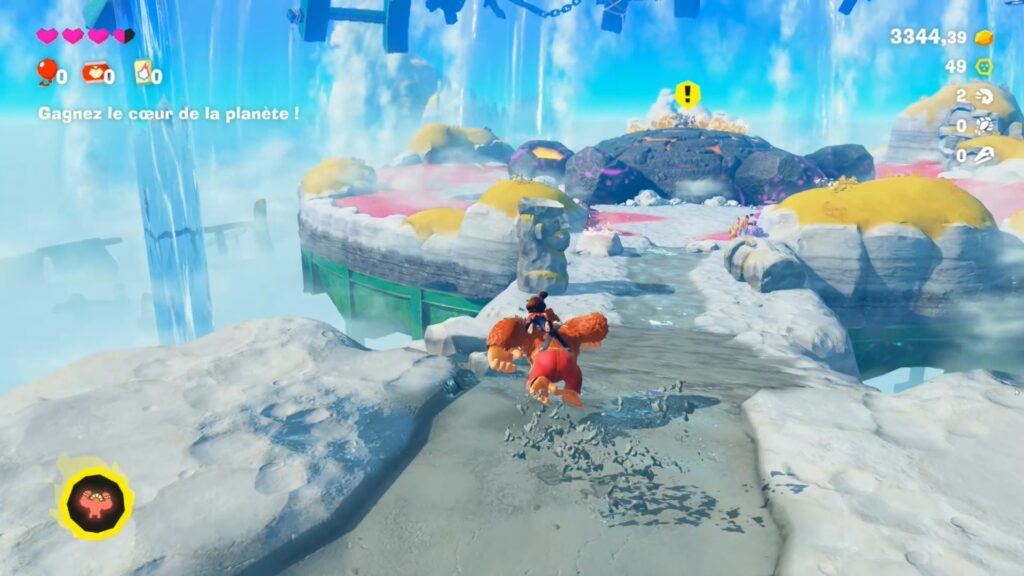 donkey kong bananza soluce guide fr strate du lagon boulpif pillier bananium 