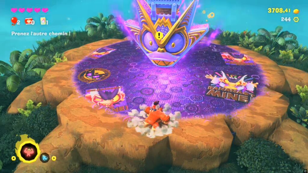 donkey kong bananza strate de la foret guide soluce fr jonction boss autruche nintendo switch 2