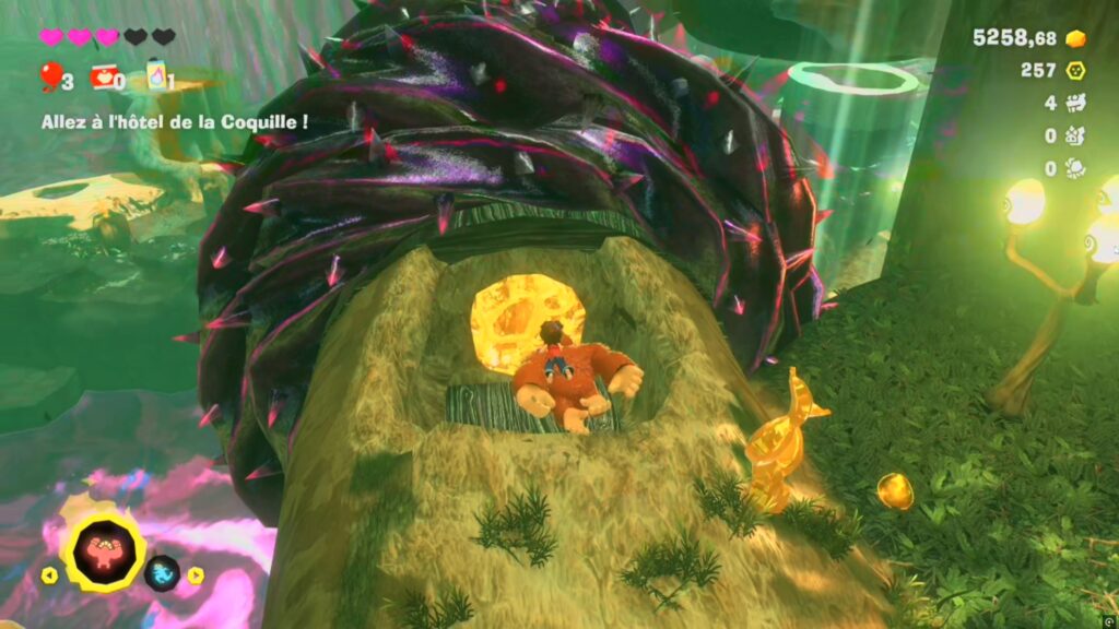 donkey kong bananza strate de la foret guide soluce fr jonction boss autruche nintendo switch 2
