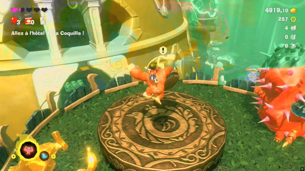 donkey kong bananza strate de la foret guide soluce fr jonction boss autruche nintendo switch 2