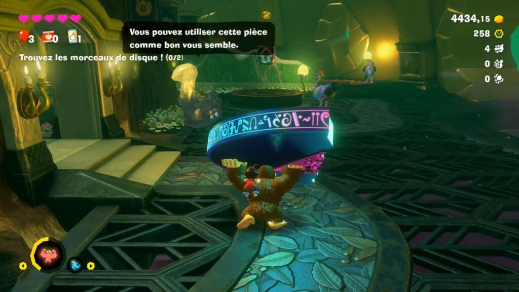 donkey kong bananza strate de la foret guide soluce fr jonction boss autruche nintendo switch 2
