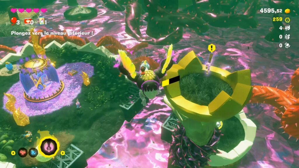donkey kong bananza strate de la foret guide soluce fr jonction boss autruche nintendo switch 2