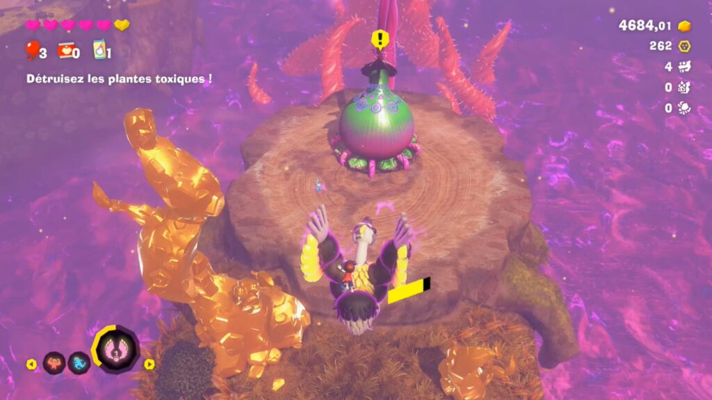 donkey kong bananza strate de la foret guide soluce fr jonction boss autruche nintendo switch 2
