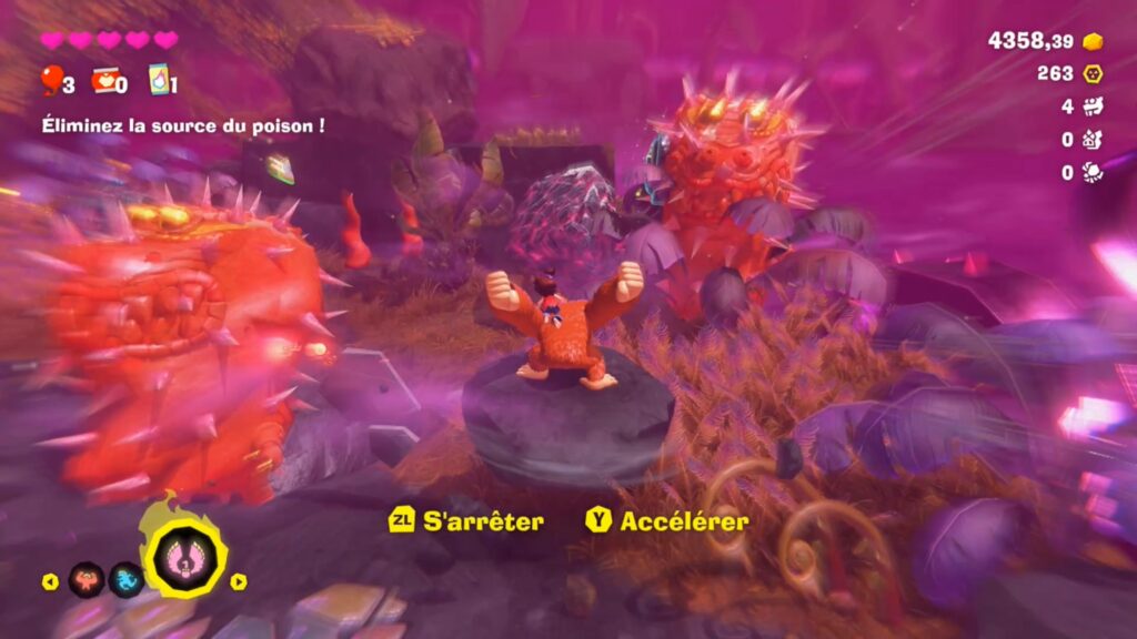 donkey kong bananza strate de la foret guide soluce fr jonction boss autruche nintendo switch 2