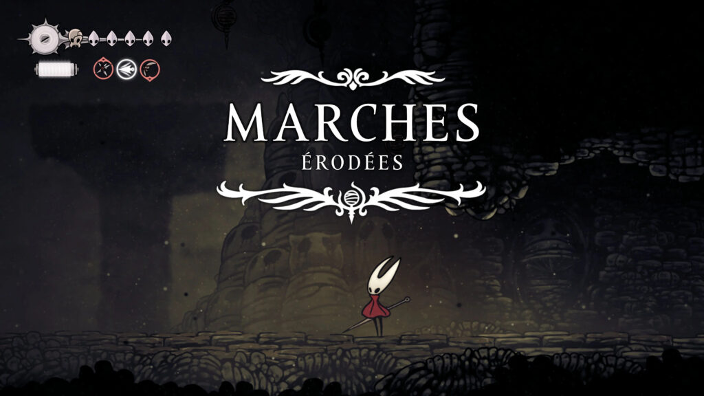 hollow knight Silksong soluce complete guide jeu Acte 1 Pharloom marchees erodees pc ps5 xbox game pass nintendo switch 2