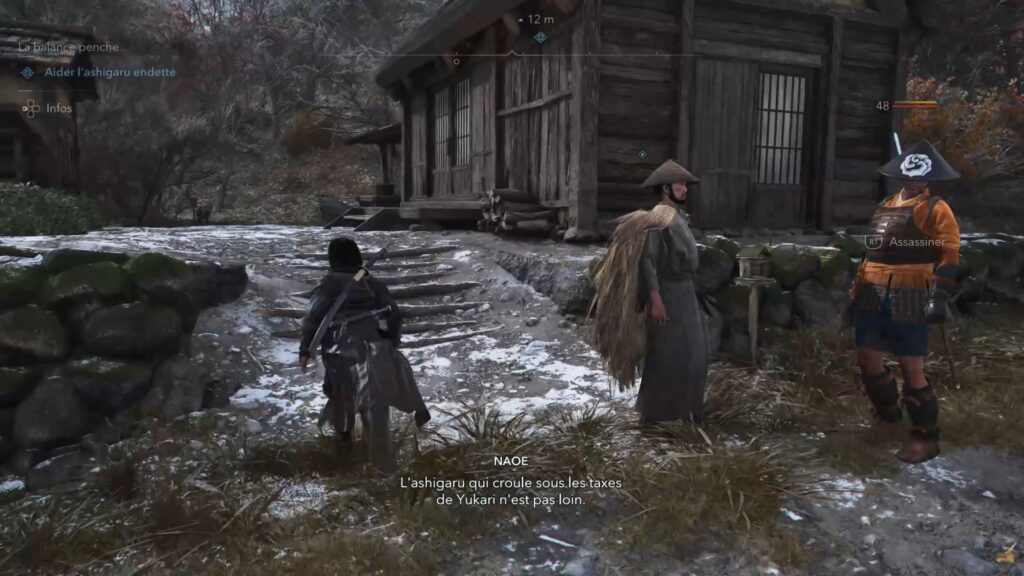 assassin's creed shadows guide soluce solution fr xbox pc ubisoft ps5 Yukari Tomeji Nowaki yasuhira dlc awaji 