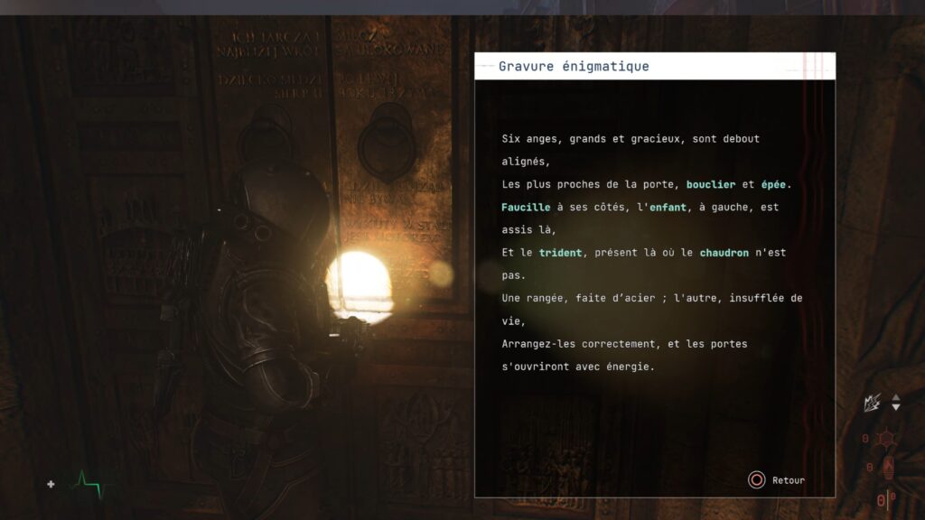 cronos the new dawn enigme porte statue code solution guide astuce jeu 2025 bloobler team pc xbox ps5  