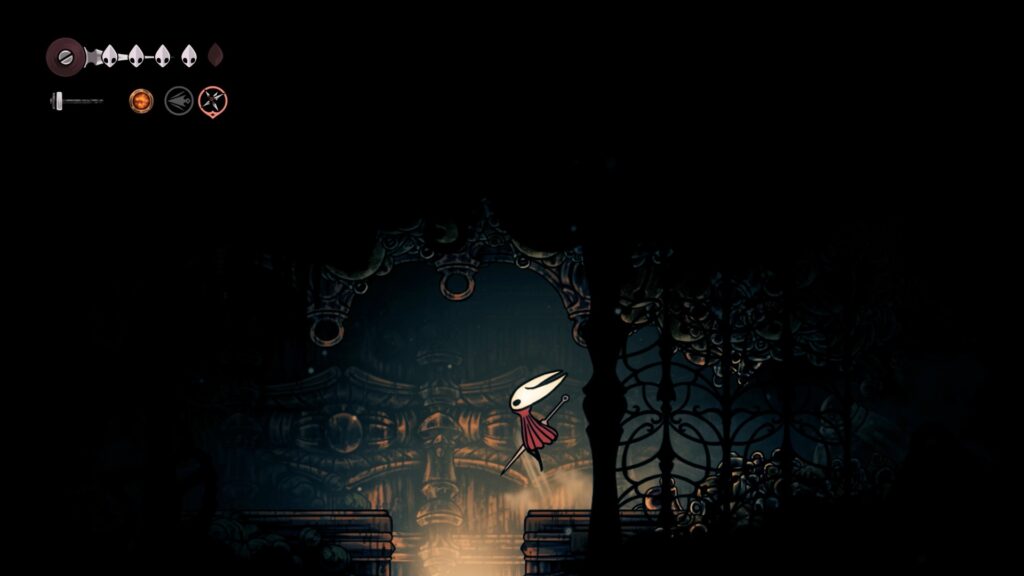 hollow knight silksong acte 1 pharloom zone clochelle maudite boss la veuve cheminement complet soluce guide ps5 ps4 xbox game pass nintendo switch 2