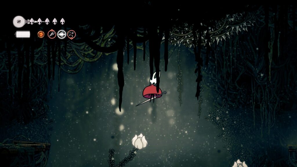 hollow knight silksong soluce complete sone coquibois acte 1 pharloom pc steam xbox game pass ps5 nintendo switch 2 boss sœur splinter masque compétence prise ferme