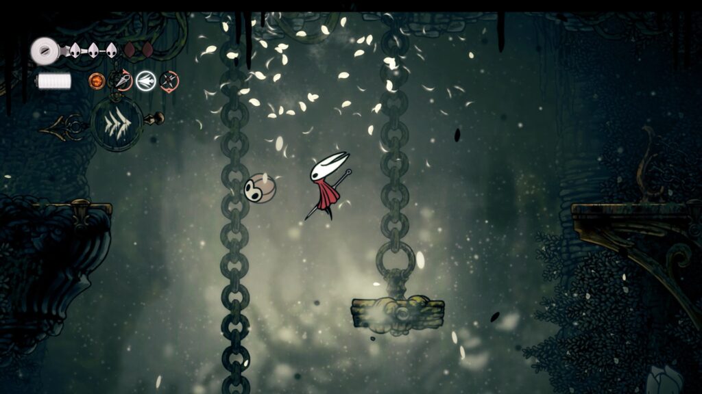 hollow knight silksong soluce complete sone coquibois acte 1 pharloom pc steam xbox game pass ps5 nintendo switch 2 boss sœur splinter masque compétence prise ferme