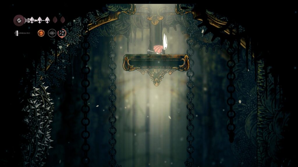 hollow knight silksong soluce complete sone coquibois acte 1 pharloom pc steam xbox game pass ps5 nintendo switch 2 boss sœur splinter masque compétence prise ferme