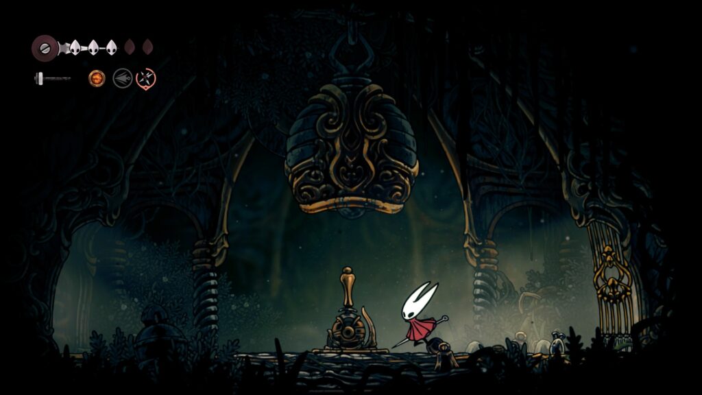 hollow knight silksong soluce complete sone coquibois acte 1 pharloom pc steam xbox game pass ps5 nintendo switch 2 boss sœur splinter masque compétence prise ferme