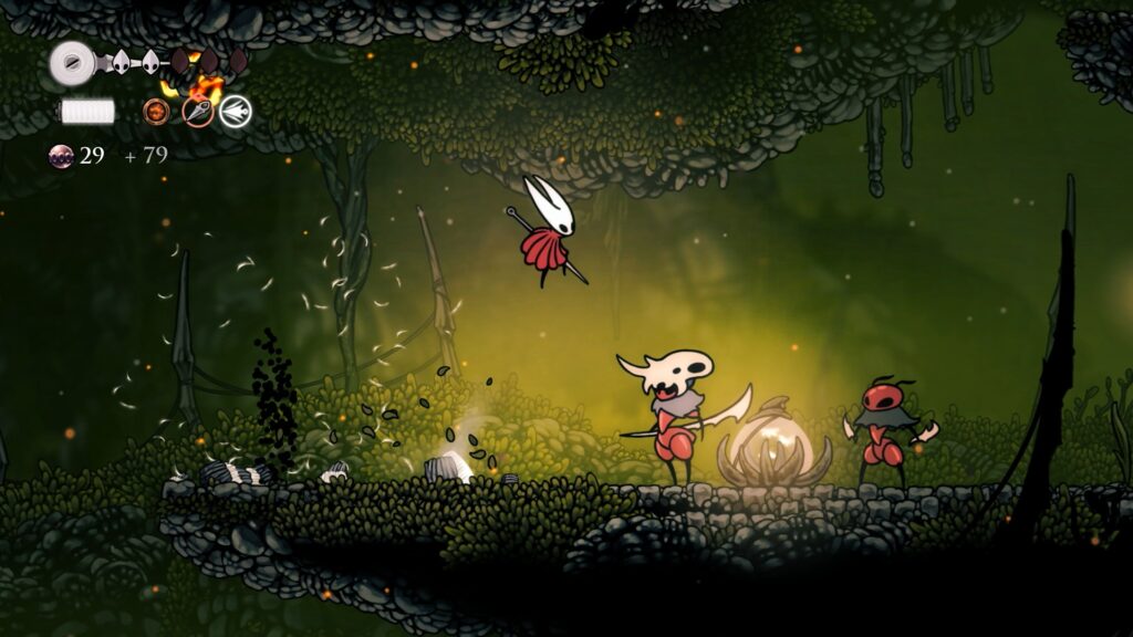 hollow knight silksong cheminement guide complet terres loointaines acte 1 soluce guide ps5 xbox nintendo switch 2 boss quatrieme chorale