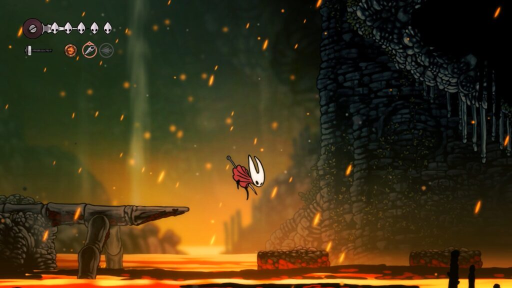 hollow knight silksong cheminement guide complet terres loointaines acte 1 soluce guide ps5 xbox nintendo switch 2 boss quatrieme chorale