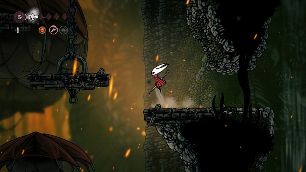 hollow knight silksong cheminement guide complet terres loointaines acte 1 soluce guide ps5 xbox nintendo switch 2 boss quatrieme chorale