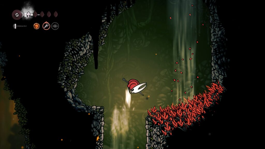 hollow knight silksong cheminement guide complet terres loointaines acte 1 soluce guide ps5 xbox nintendo switch 2 boss quatrieme chorale