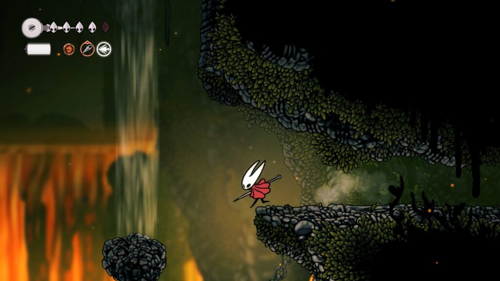 hollow knight silksong cheminement guide complet terres loointaines acte 1 soluce guide ps5 xbox nintendo switch 2 boss quatrieme chorale