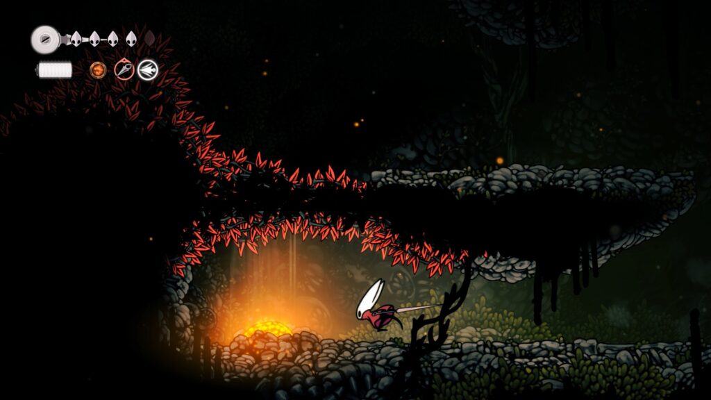 hollow knight silksong cheminement guide complet terres loointaines acte 1 soluce guide ps5 xbox nintendo switch 2 boss quatrieme chorale